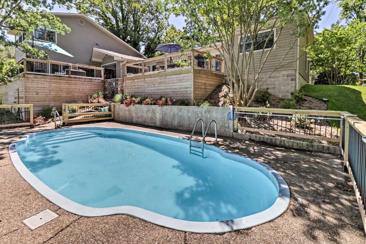 Luxury Hot Springs Oasis On Lake With Private Dock! Exterior photo