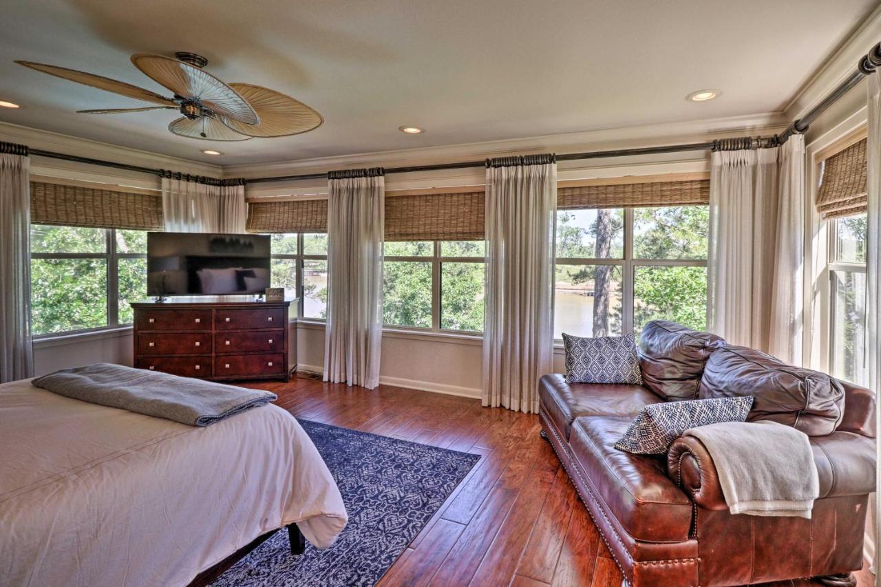 Luxury Hot Springs Oasis On Lake With Private Dock! Exterior photo
